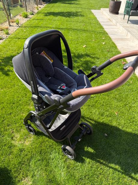 Maxi cosi set - kočíky,vajíčko,autosedačka britax, maxi-cosi,maxi-cosi lila xp
