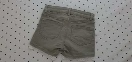 Kraťasky s čipkou h&m (104), h&m,104