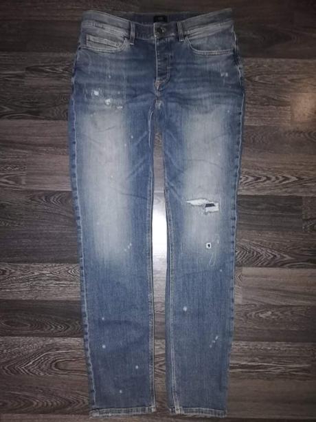 Pánske rifle w 32,l 34, river island,32