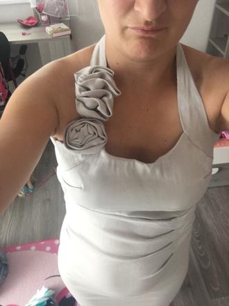 Spoločenské krátke šaty, s