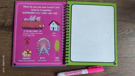 Peppa pig knižka na maľovanie, 