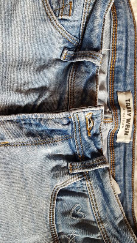 Riflové nohavice tally weijl, tally weijl,s