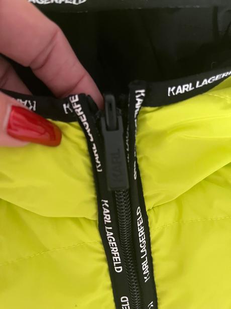 Original karl lagerfeld obojstranna vesta v174, 170