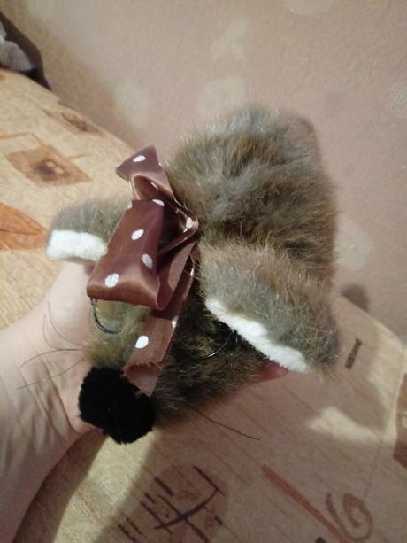 Plysák - mys s okuliarmi,