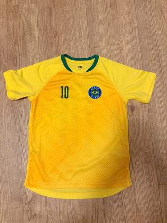 Futbalový dres brazilia, h&m,122