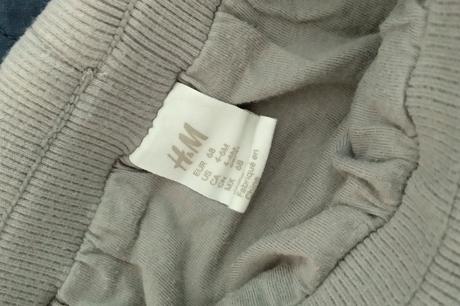 Mencestrove nohavice, h&m,68