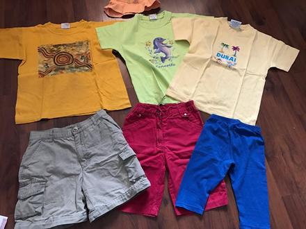 Dievčenský balík - 7 kusov, 122–134