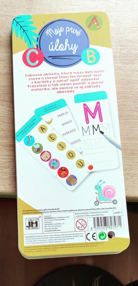 Moje prvé úlohy - písmenká od a do z, 