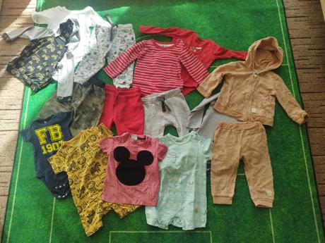 Balík oblečenia - veľkosť 80, 68–80