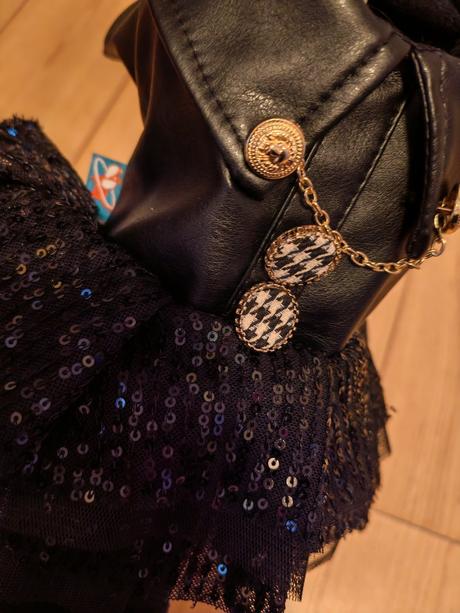 Koženka s tutu sukničkou xs, 