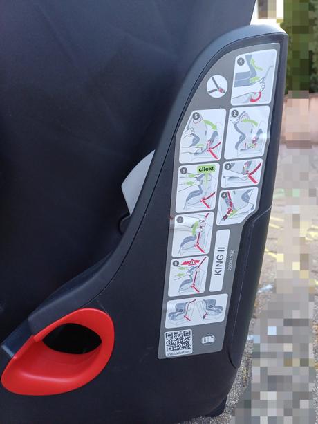 Sedačka britax romer king ii, britax