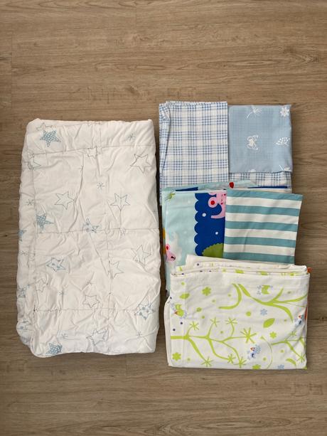 Perinka + 3 obliecky ikea, šírka (cm): 100,dĺžka (cm): 120