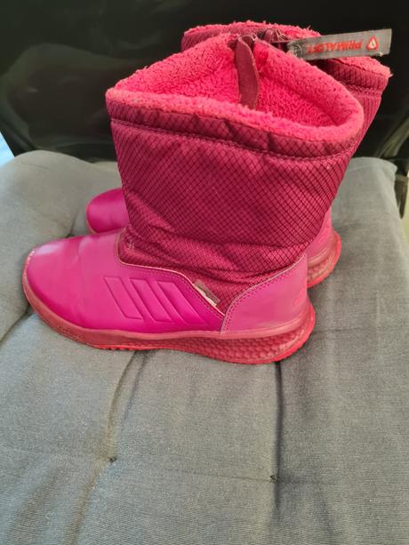 Zimné dievčenské čižmy adidas, adidas,33