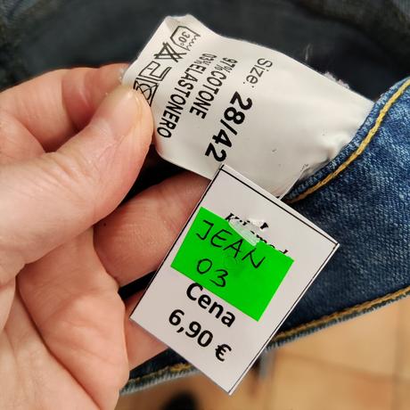 Vyšúchané pružné rifle brackstyle veľ. 28, 36