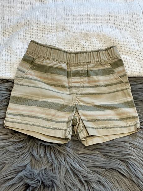 Chlapčenské pásikavé šortky carters (80), carter's,80