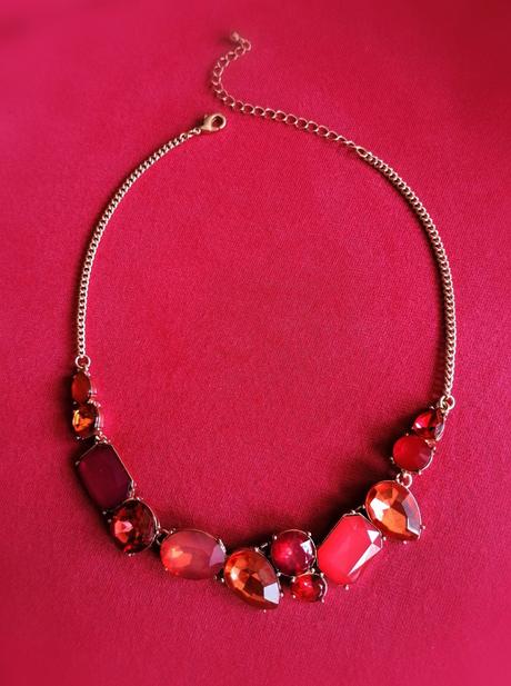 Bijou brigitte - červený náhrdelník, bijou brigitte