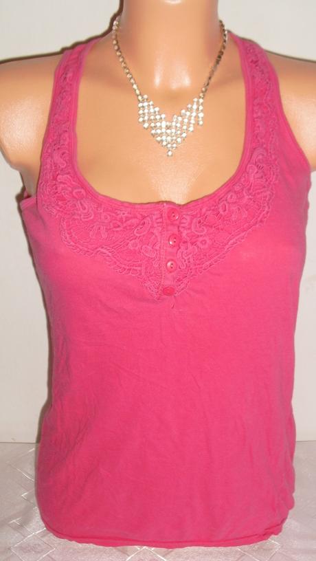 Tally weijl ruzovy topik, tally weijl,xs