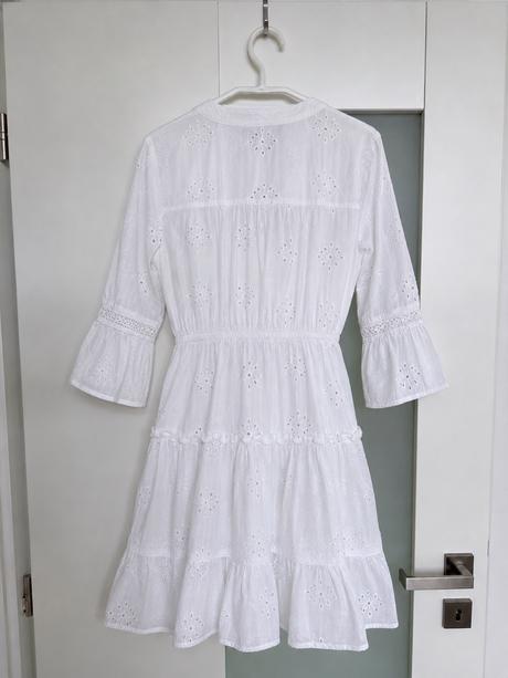 Romantické madeirove šaty, vero moda,l