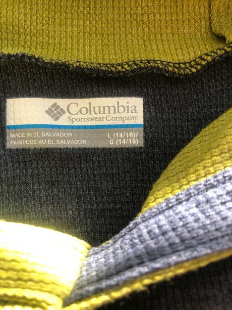 Tenká columbia mikina, 164