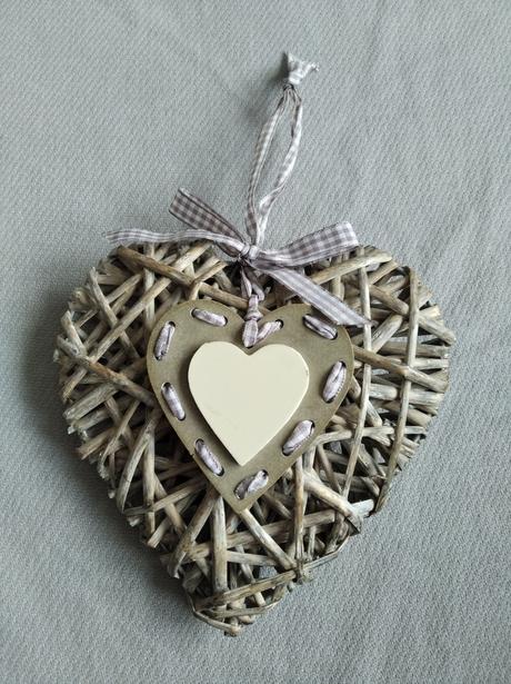 Prútené srdce 16 x 16 cm, 