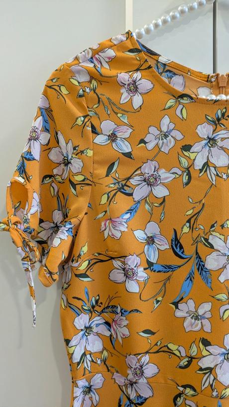 Oranžové minišaty even&odd, s