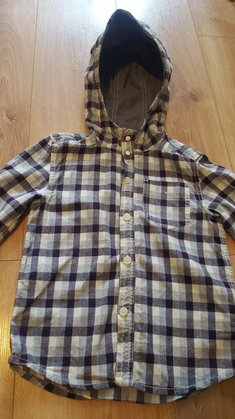 Košeľa s kapucňou, zara,110