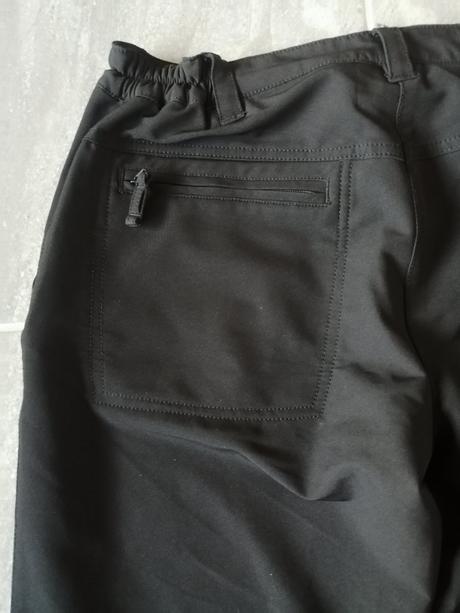 Softshell čierne kraťase alpinepro, v36, alpine pro,36