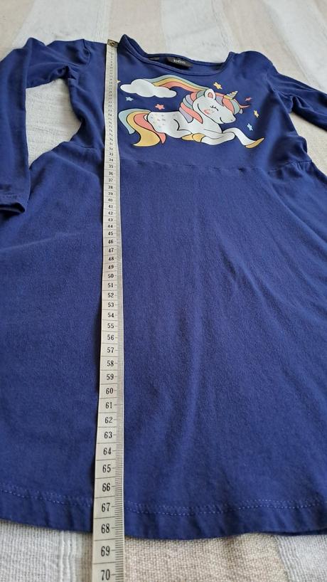 Šaty jednorožec 128/134, bonprix,128