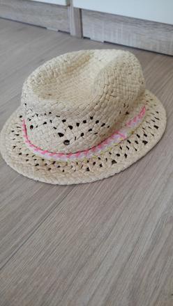 Slamený klobúcik, h&m,104