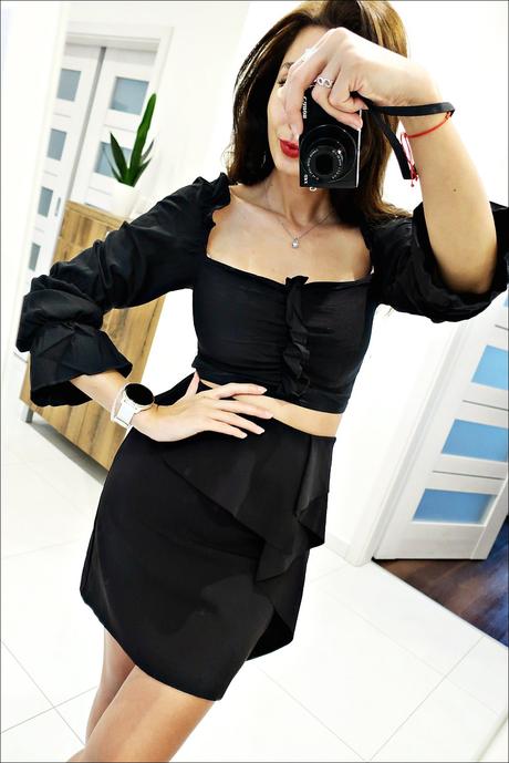 Čierna sukňa reserved, reserved,34