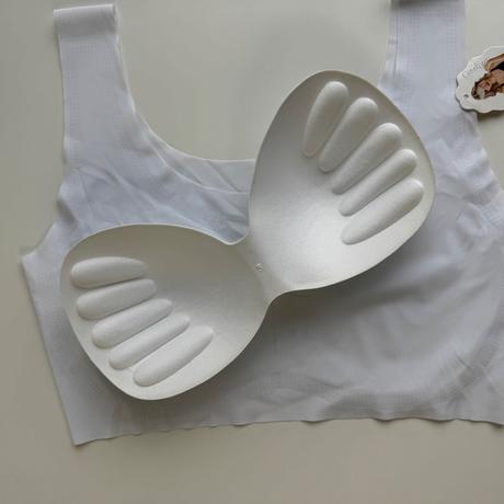 Bezšvová podprsenka s push up vypchávkami, xxl