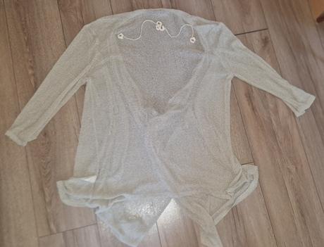 Bledý kardigan v. xl - 4xl, xxl