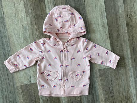 Mikina ruzova duhy c&a velkost 68, c&a,68