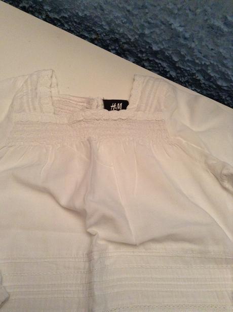 Nádherna blúzka / košielka h&m 1x oblecena, h&m,110