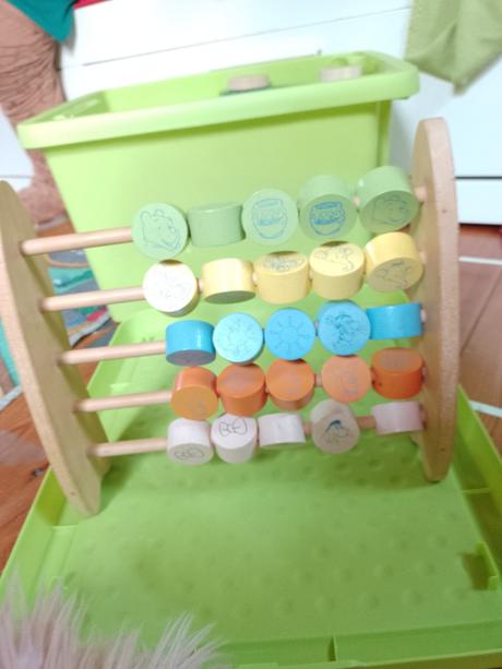 Drevené počítadlo pre najmenších, 