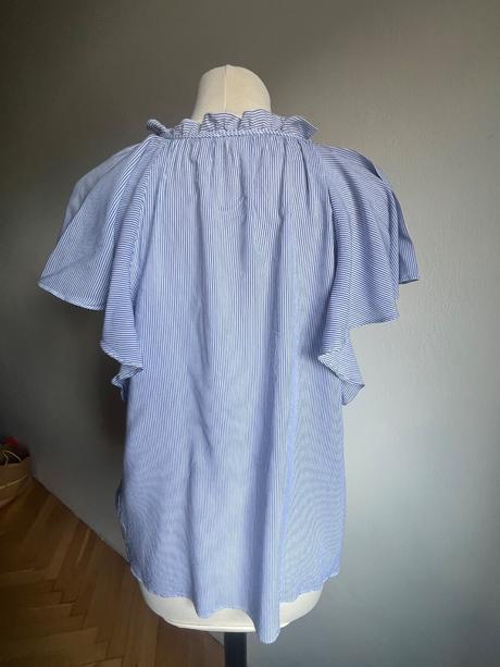 Jemnučky pásikavý top h&m, h&m,38