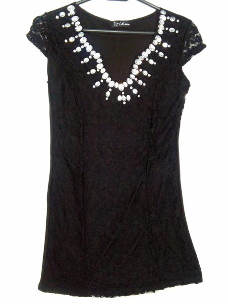 Predĺžený top/minišaty, s