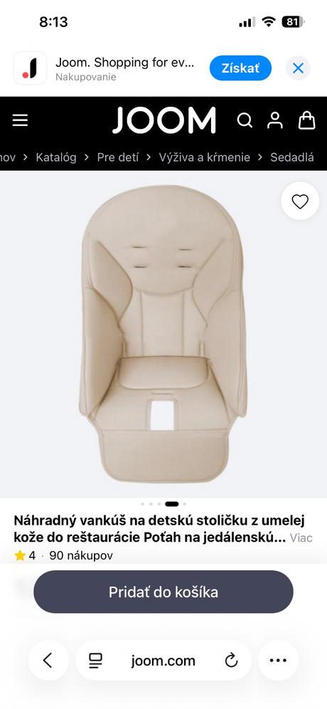 Jedalenska stolicka peg perego siesta, peg-pérego