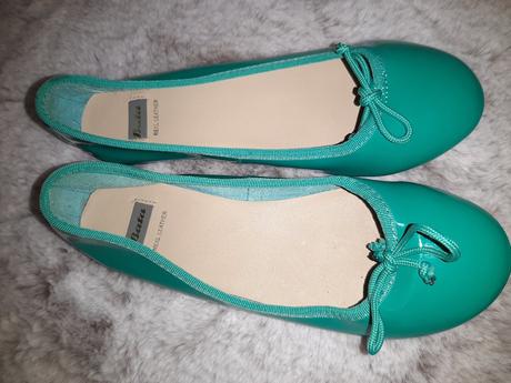 Lakové balerínky baťa, koža, baťa,36