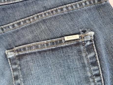 Zara basic jeansy, zara,m