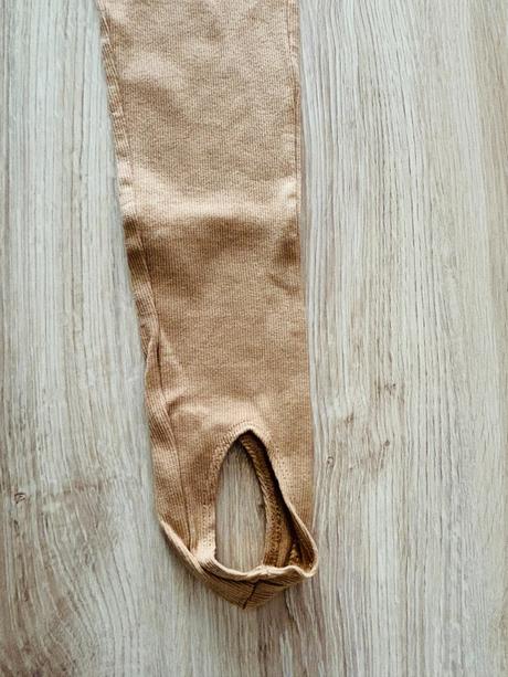 Bavlnené vrúbkované kaliopkové legíny green apple,