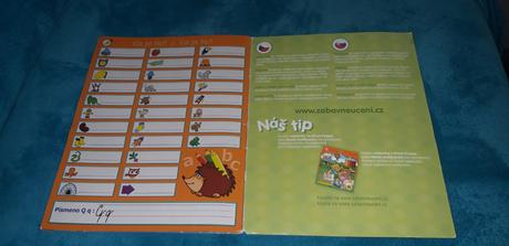 Zošit na precvičovanie pismen,