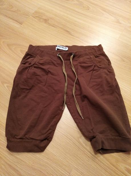 Hnedé kraťasy kenvelo, kenvelo,xs