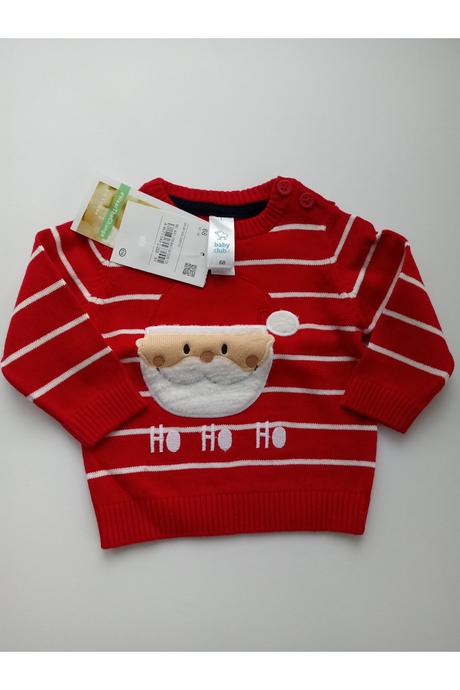 Ho ho ho santa sveter c&a bio cotton, 68