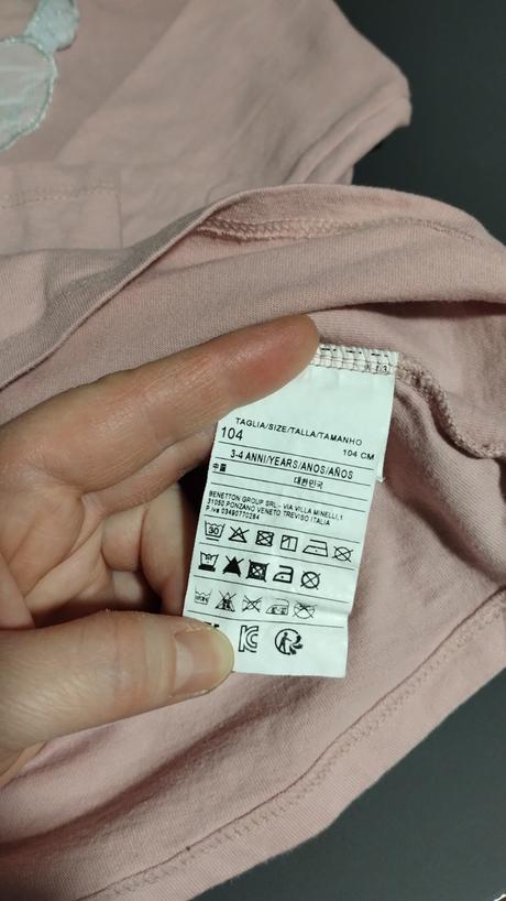 Tričko benetton, benetton,104