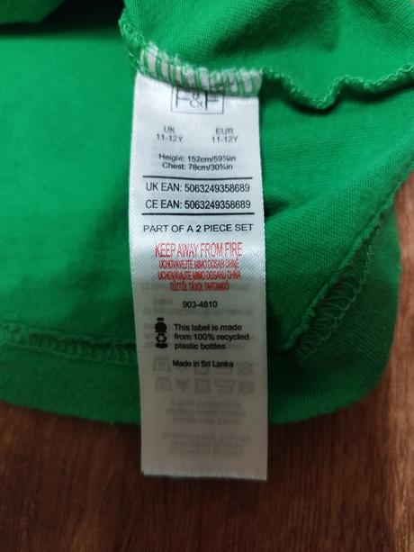 Pyžamo elf, f&f,152