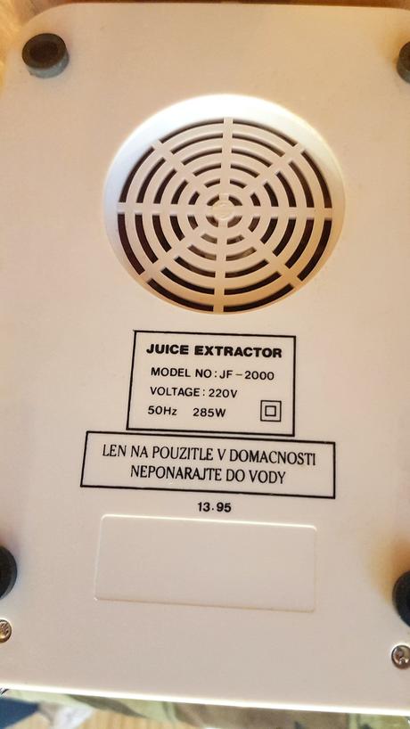 Odšťavovač gorenje jf-2000, gorenje