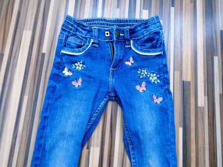 Jeansové nohavice skinny, kiki&koko,104
