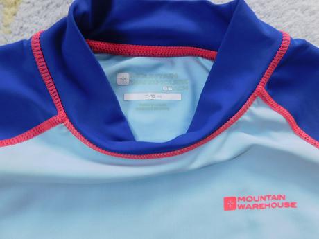 Ochranné tričko do vody mountain warehouse uv 50+, mountain warehouse,152