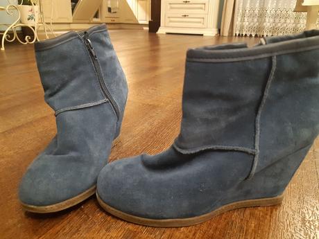 Semišové čižmičky, baťa,37